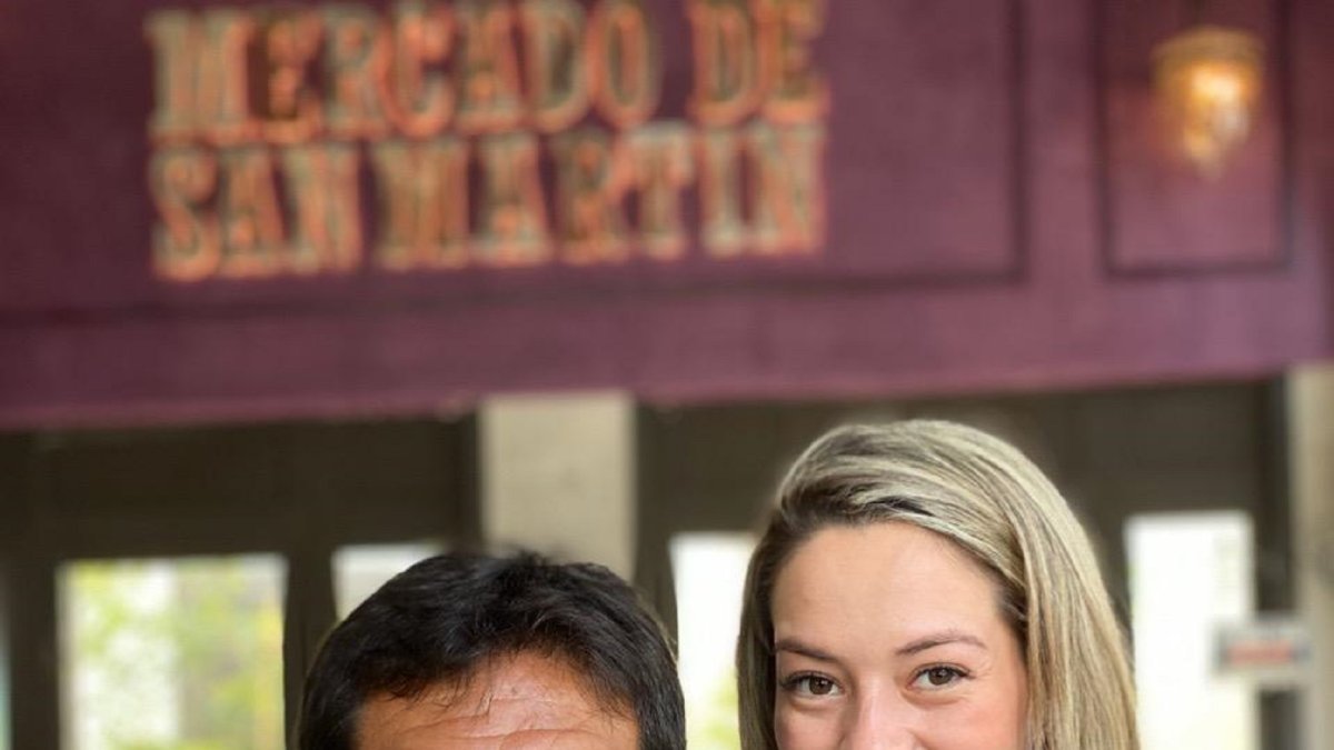 Carlos Luis Morales y su hija Alejandra, amor de padre y de fútbol.