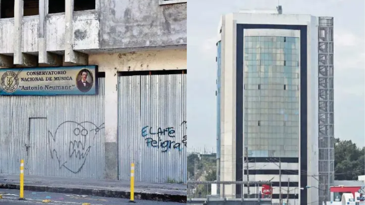 El Conservatorio Antonio Neumane y el edificio Macro enfrentan serias dificultades estructurales y falta de uso.