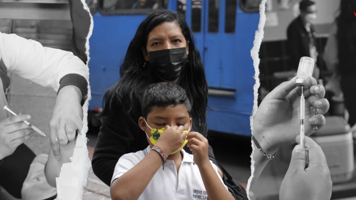 En la capital hay brigadas médicas del Ministerio de Salud colocando vacunas a  los estudiantes.