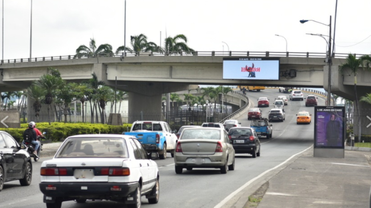 El paso elevado de Pedro Menéndez Gilbert permanecerá cerrado por seis semanas para trabajos de mantenimiento