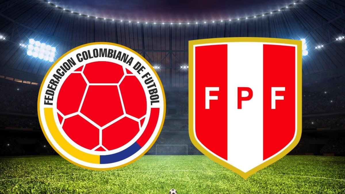 Colombia y Perú chocan en las Eliminatorias Sudamericanas 2026.