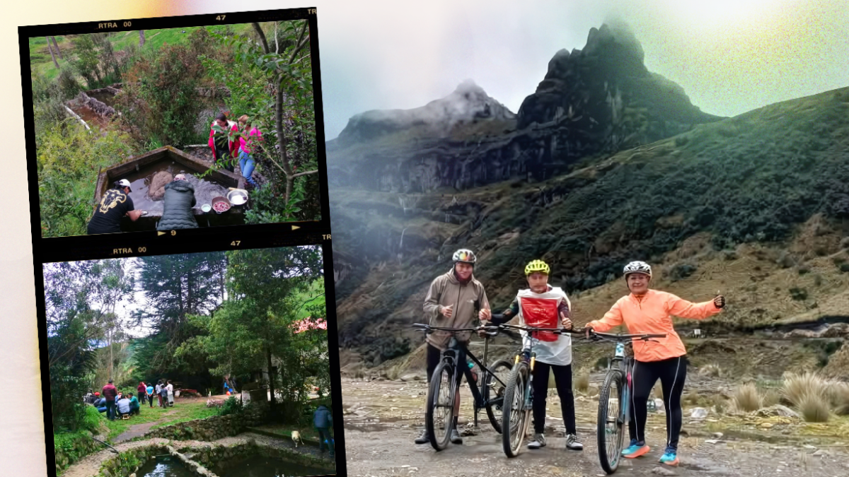 En la finca May Sumak se puede realizar ciclismo en el páramo de Ambato.