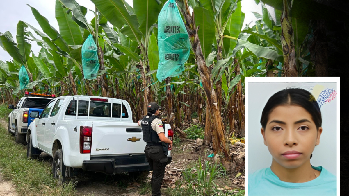 Tierra removida y fetidez alertaron a agricultores.  Agentes desenterraron el cadáver de Dayana Torres.