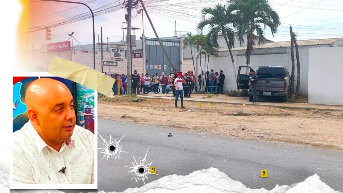 Juan Antón Murillo, director administrativo del Consejo Provincial, fue interceptado por sicarios en la vía Santa Elena – La Libertad.