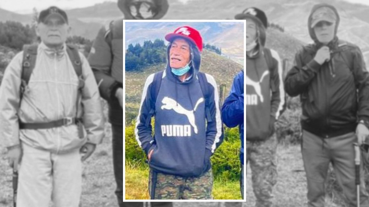 El abogado salió a una excursión contras cuatro personas.