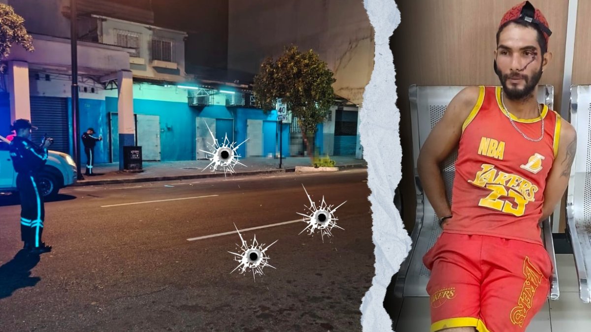 En este sector del centro de Guayaquil se produjo el ataque y muerte de la pareja.