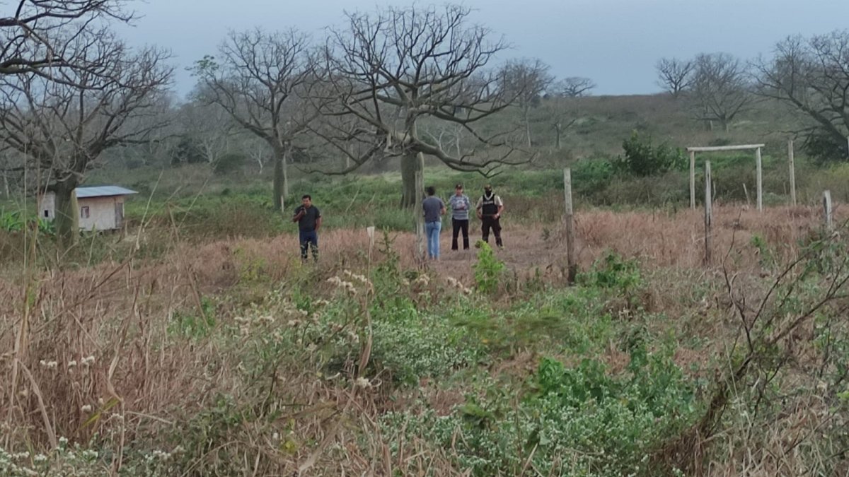 En el sector La Chispa, de Montecristi, fue hallado el cadáver en estado de descomposición