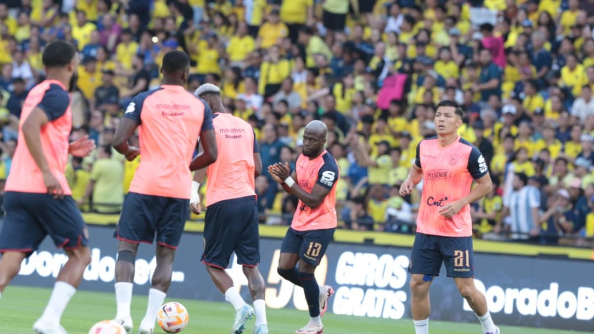 Así fue el calentamiento de Ecuador.