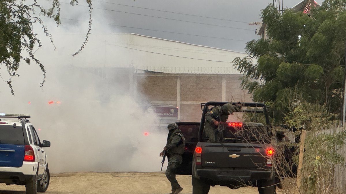 El sector El Prado, de Montecristi, vivió una mañana de violencia y terror con un ataque armado y carro incinerado