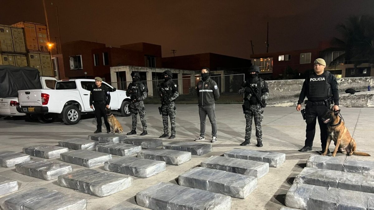 La sustancia estaba almacenada en 1.000 paquetes.