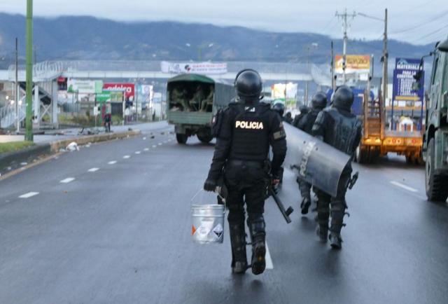 Paro Nacional 2025: 43 detenidos tras incidentes violentos en Otavalo y siete heridos