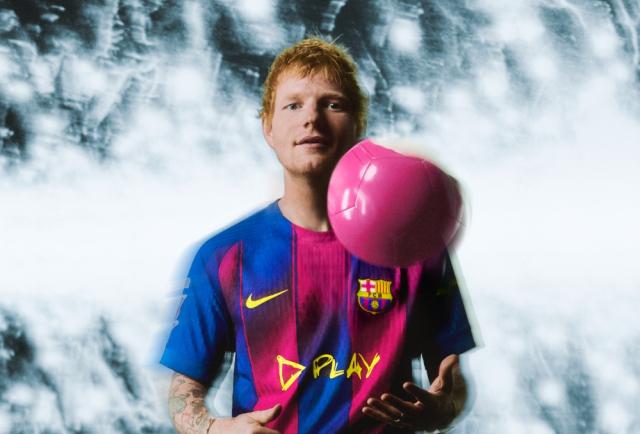 FC Barcelona lanza camiseta con Ed Sheeran: cuándo y dónde comprarla