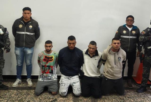 Balacera en Turubamba: Joven herido y cuatro extranjeros capturados por la Policía