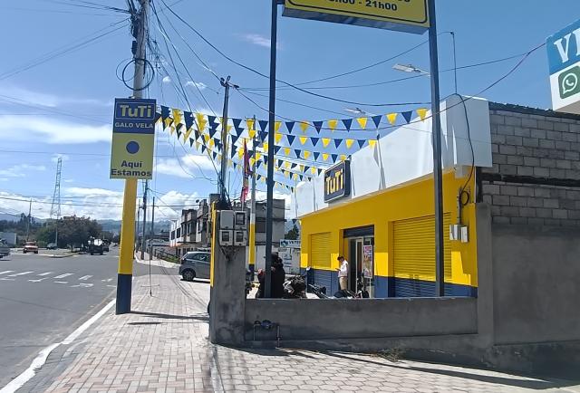 Supermercado “bautizado” con robo en el sur de Ambato