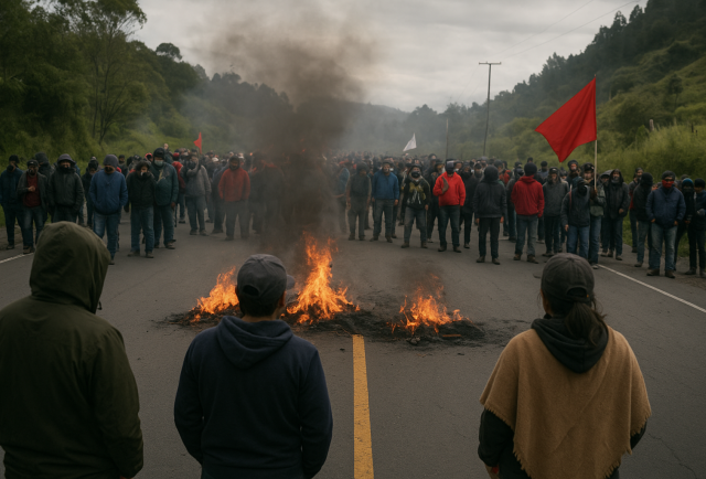Así están las vías en Ecuador hoy, viernes 17 de octubre: ¿siguen cierres por paro?