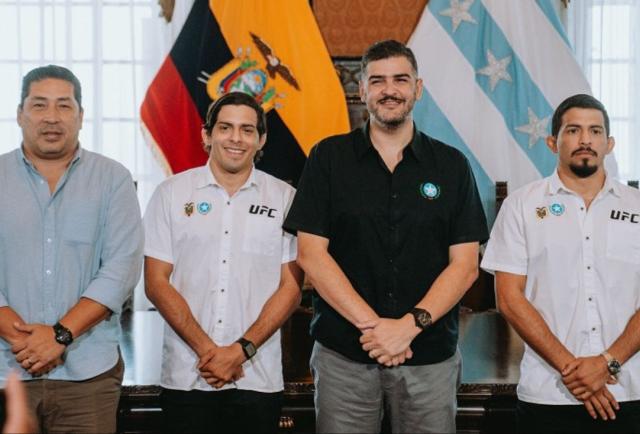 Aquiles Álvarez impulsa academias de artes marciales mixtas en Guayaquil