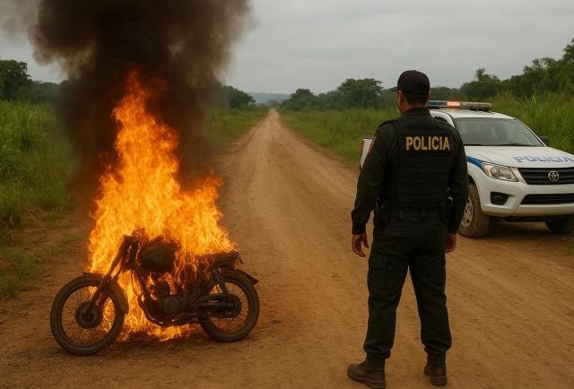 Santa Ana: víctima de asalto muere y presunto delincuente es quemado por la comunidad