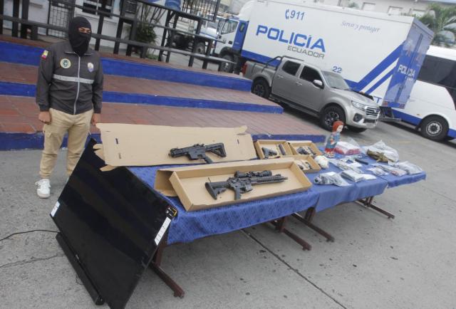 Centro de acopio de armas desmantelado en Durán: El armamento hallado