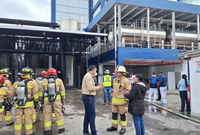Incendio en la empresa Nutri Leche, en Cuenca, este lunes 27 de octubre: esto se sabe