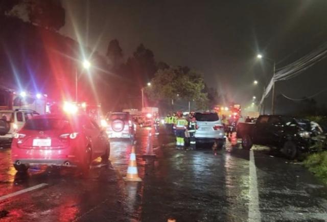 Conductor ebrio preso y cuatro heridos: así terminó un accidente de tránsito en Quito