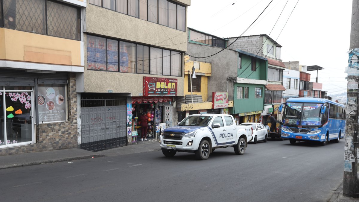 El hecho ocurrió en La Roldós, en el norte de Quito.