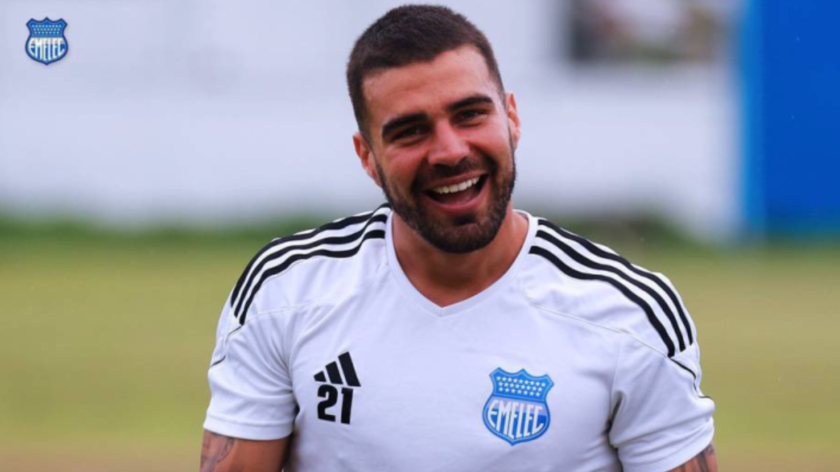 Alexander González futbolista venezolano que está en el club de Emelec.