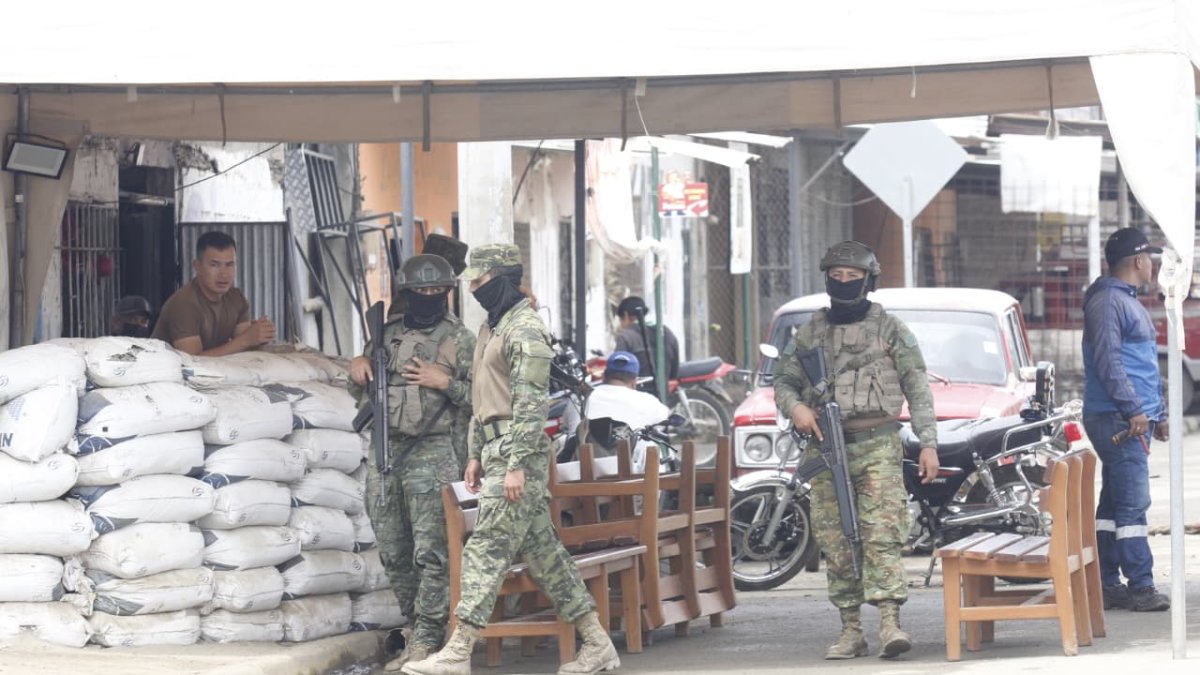 Hay presencia militar en la comuna Juntas del Pacífico por la cárcel del Encuentro.