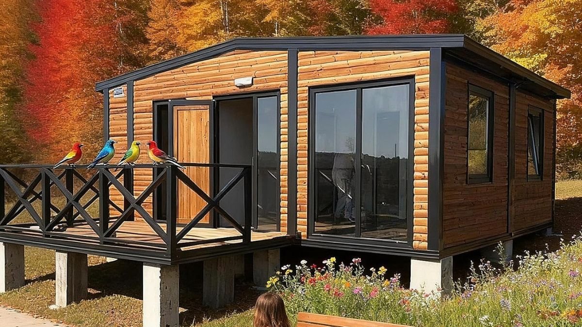 Casas compactas de Amazon que combinan eficiencia energética y resistencia estructural.