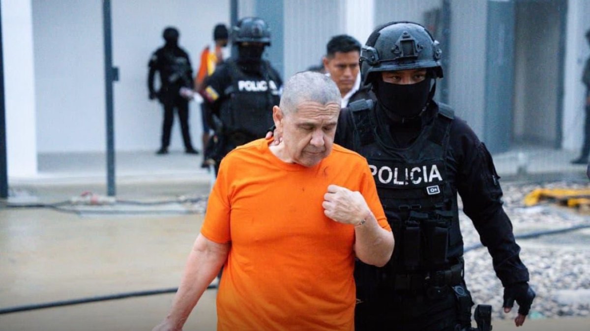 Pablo Muentes es uno de los trasladados a la cárcel del Encuentro.