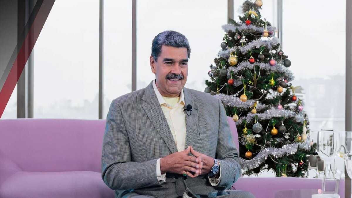 Maduro ha adelantado la Navidad en su país durante dos años consecutivos.