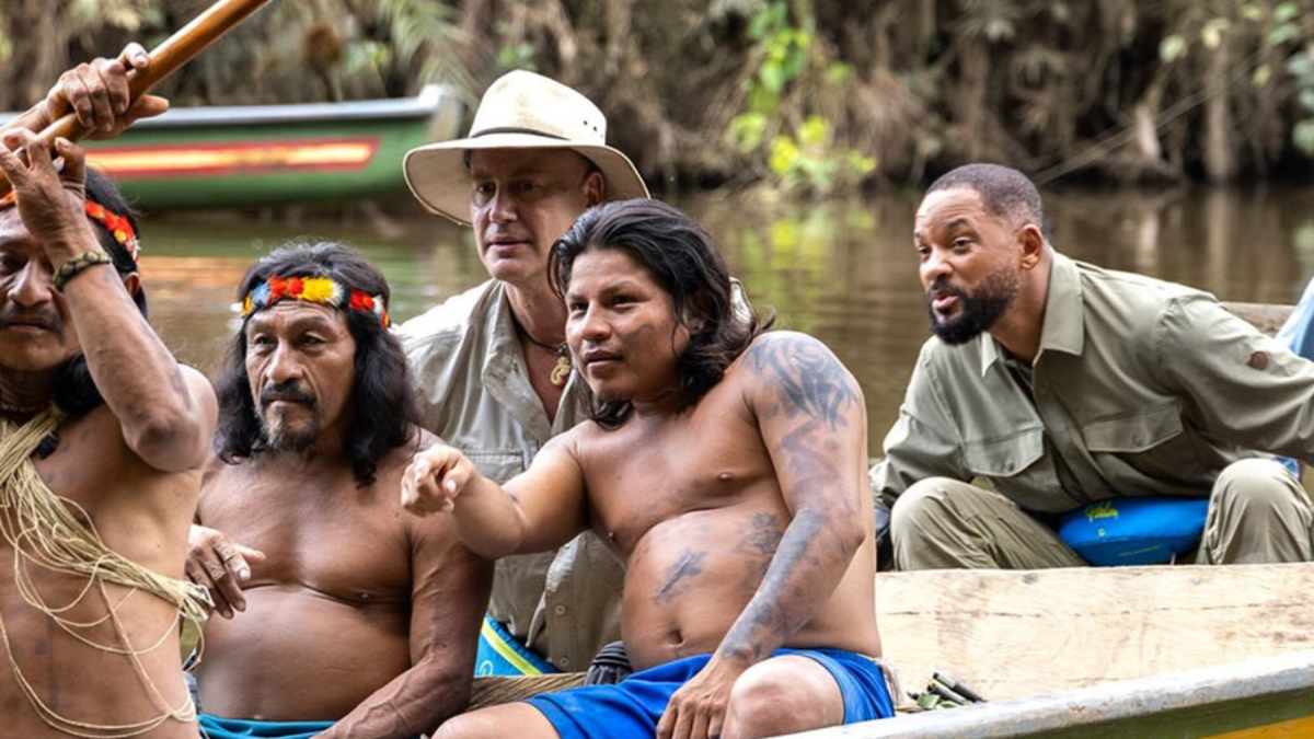 Will Smith grabó una docuserie en la Amazonía Ecuatoriana