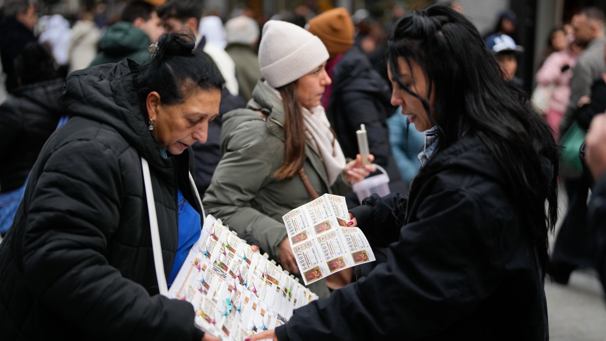 La Lotería de Navidad se celebra cada año en España.