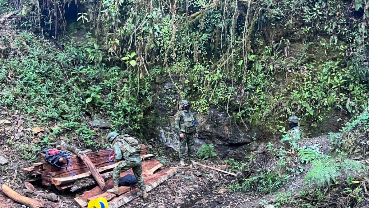 Golpe a la minería ilegal en el sur de Ecuador.