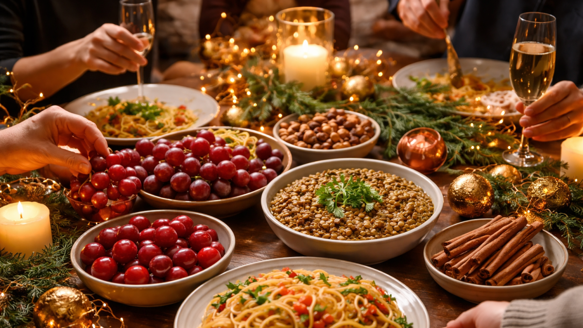 Lentajas, uvas, cerezas... ¿qué comer al iniciar el nuevo año para atraer abundancia?