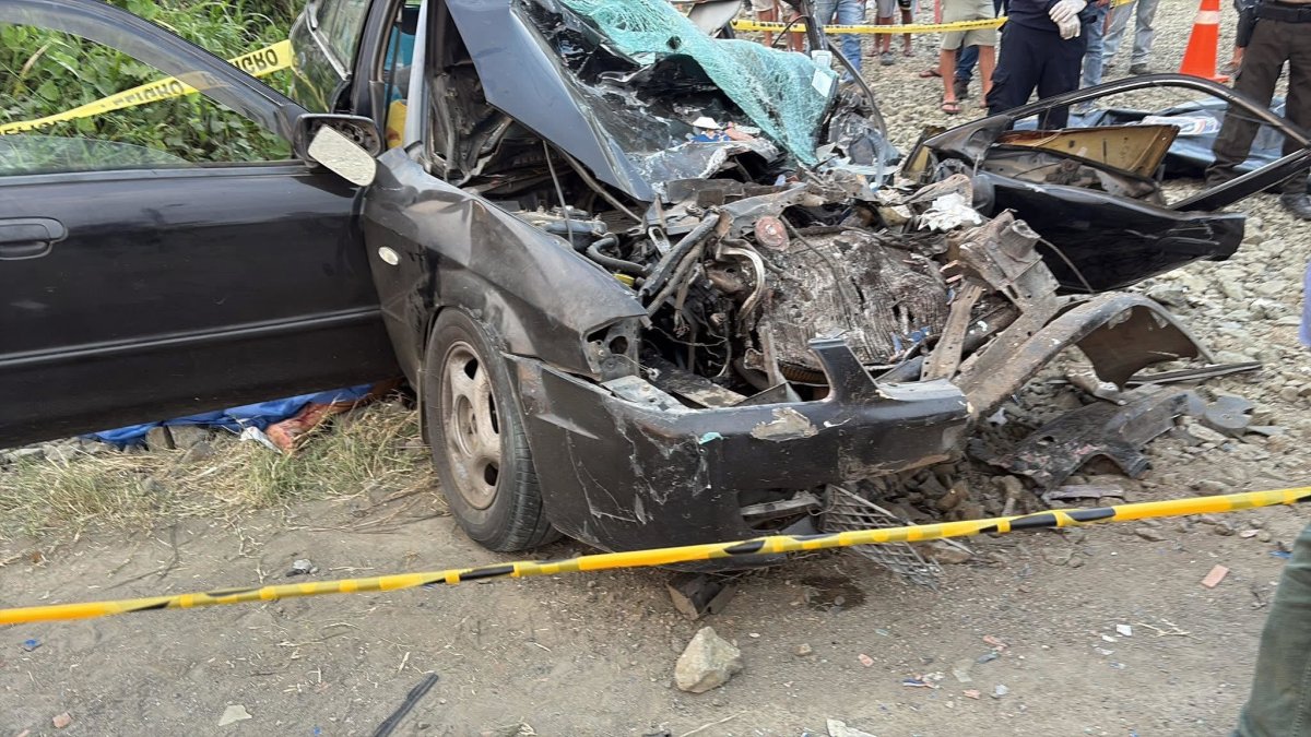 Tres integrantes de una familia fallecieron.