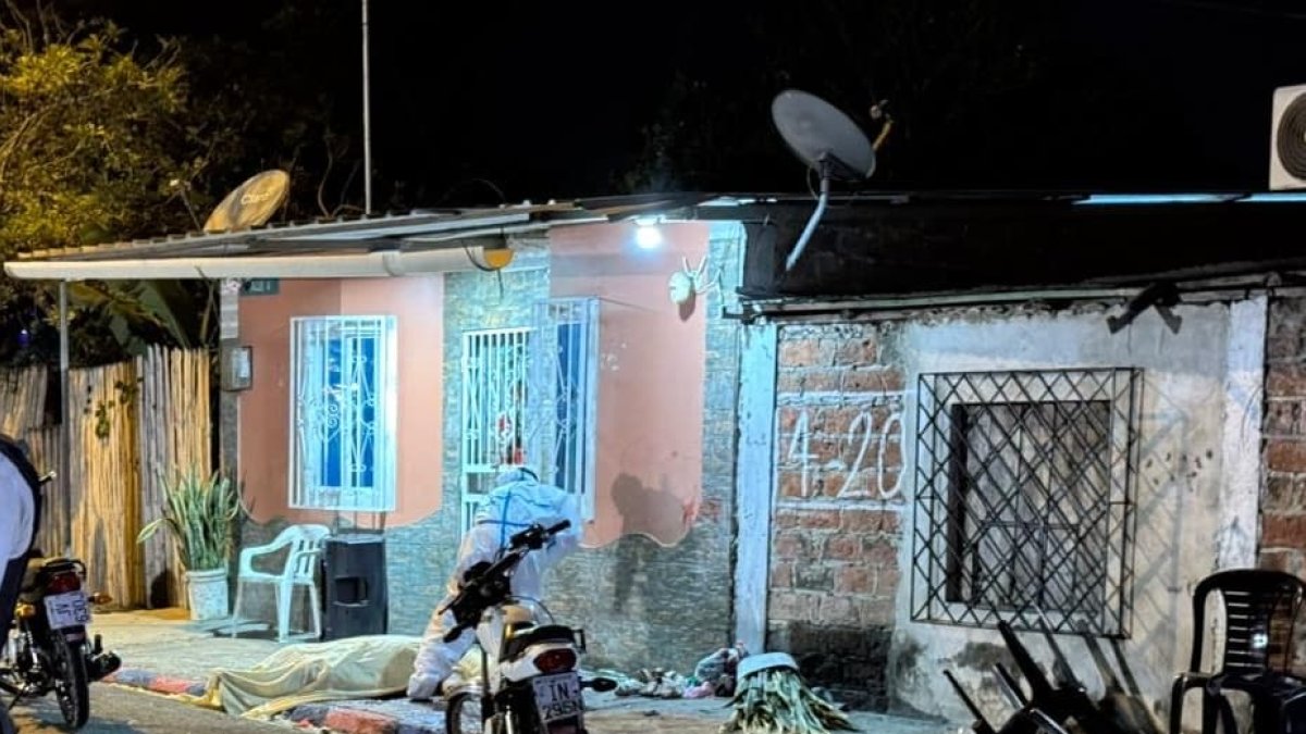 La violencia sacudió a Manta en las horas previas al inicio del 2026