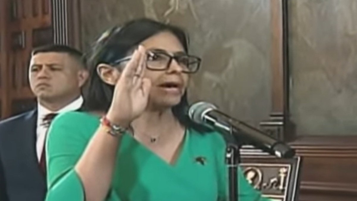 Delcy Rodríguez, Presidenta encargada de Venezuela.