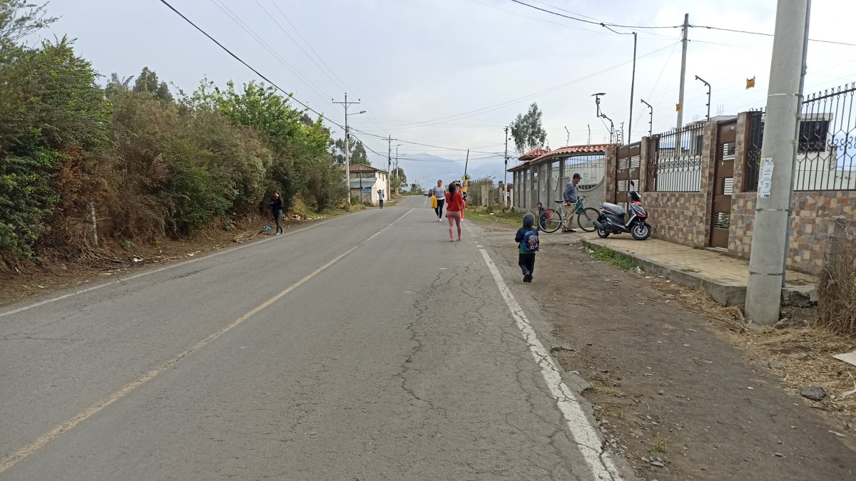 Los habitantes en Santa Rosa están consternados por el hecho violento en uno de sus barrios.