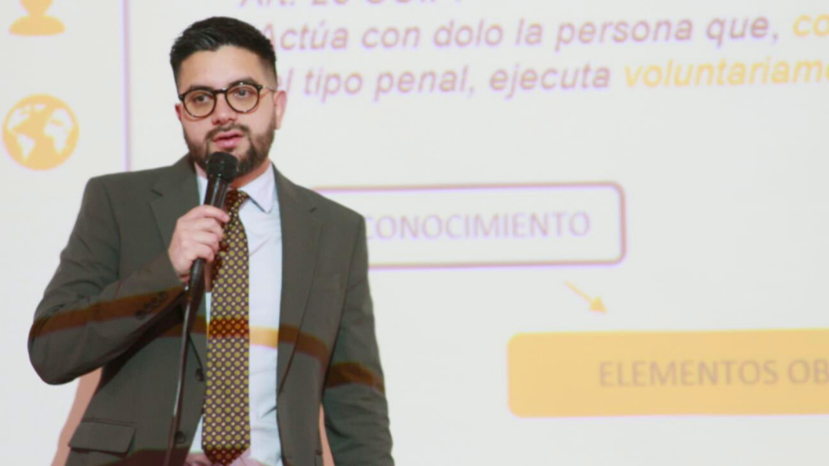 Carlos Patricio Serrano Lucero, juez de Ecuador que presentó su renuncia.