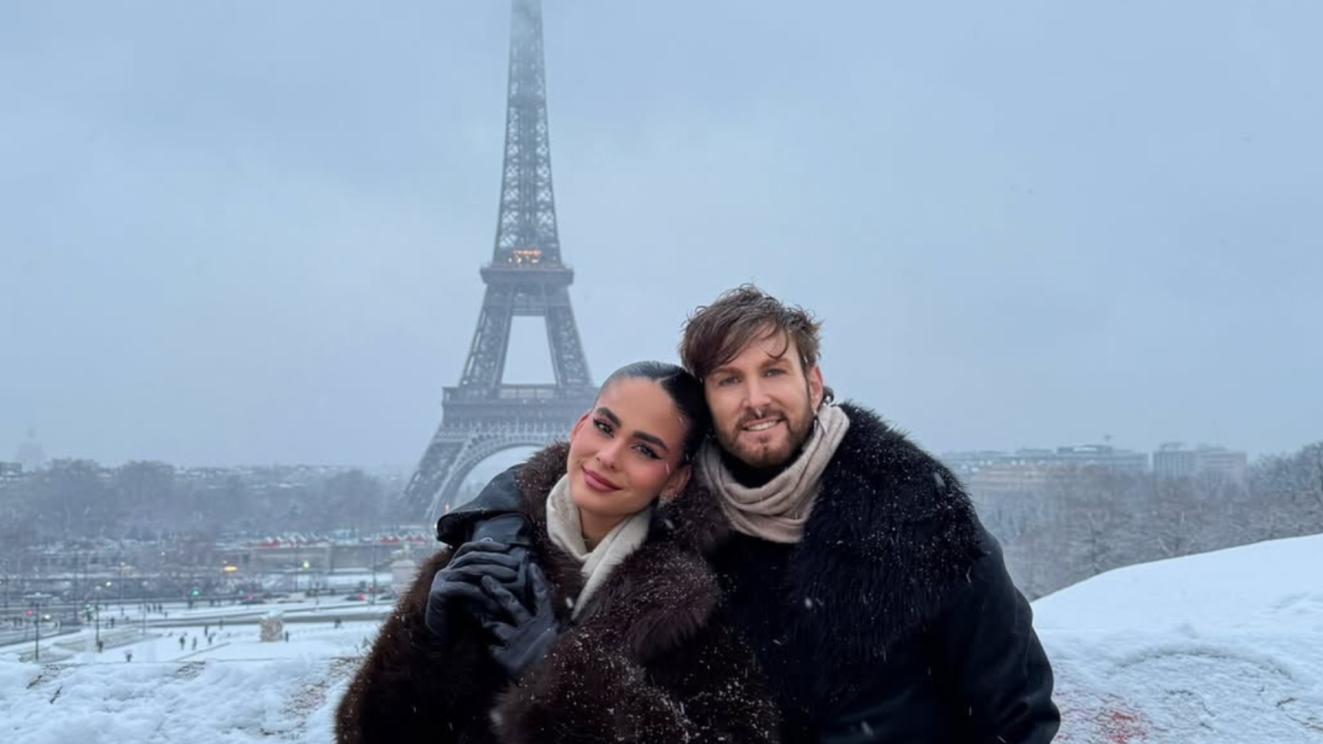 Valeria Gutiérrez y Axel, más unidos que nunca durante su escapada romántica en París