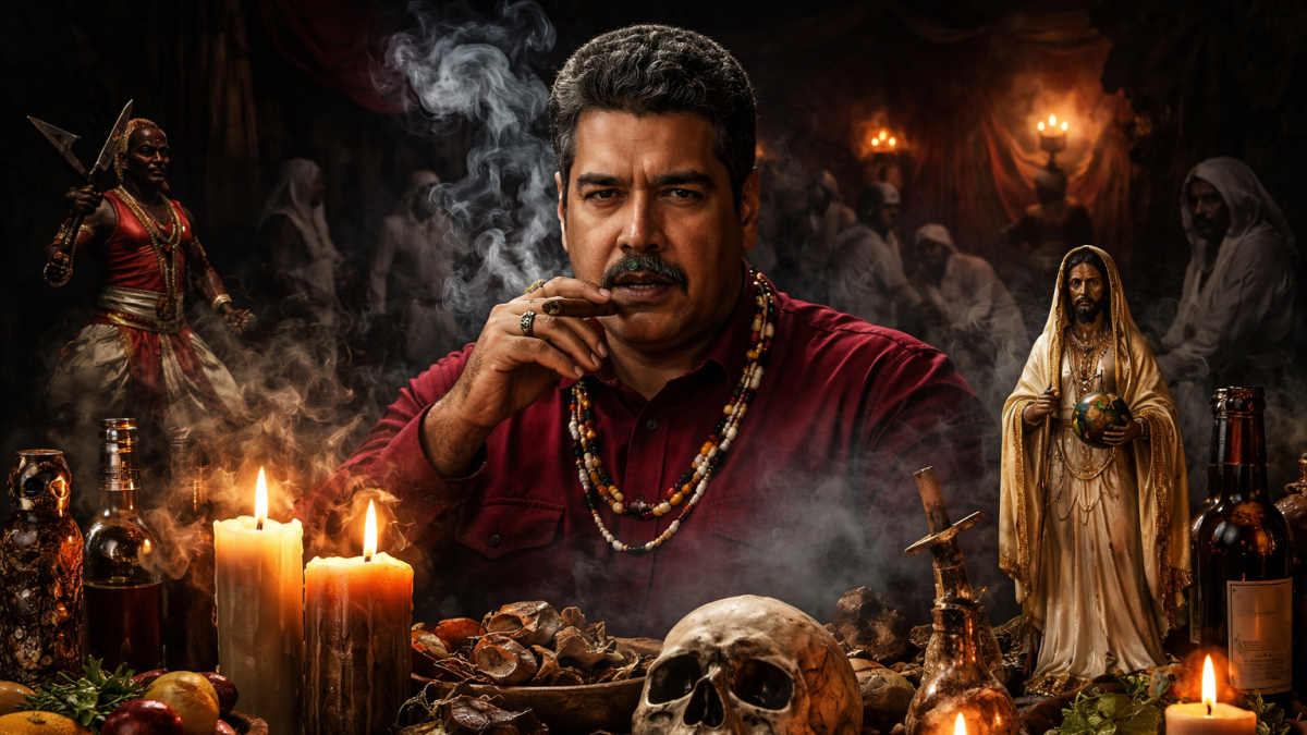 El régimen chavista no ocultó el sistema de creencias, ni rituales en los que se sustentaba.