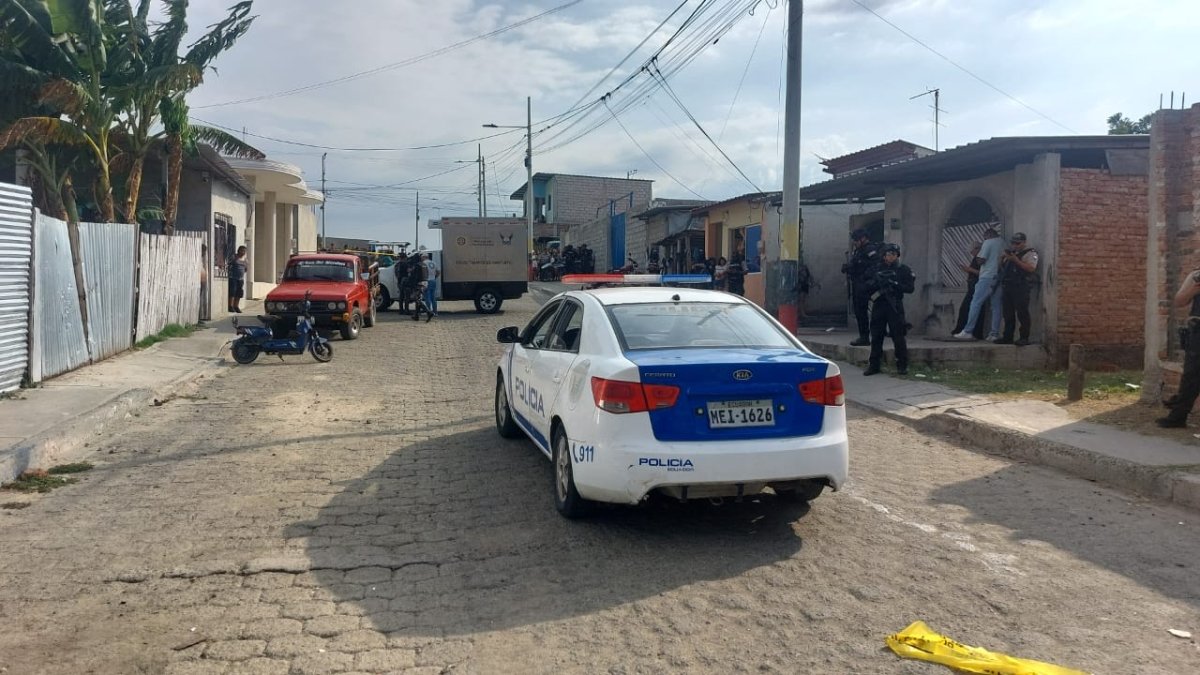La violencia sacudió la tarde de este miércoles 7 de enero al cantón Jaramijó, en Manabí