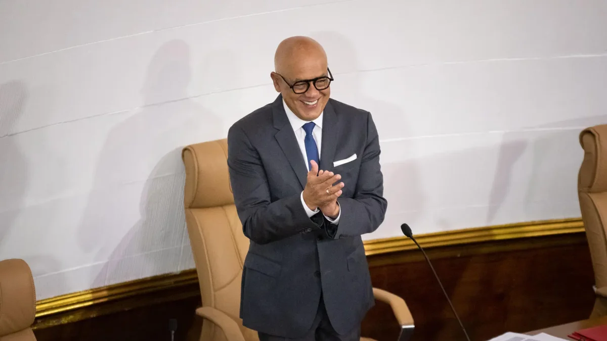 Jorge Rodríguez, presidente de la Asamblea Nacional de Venezuela.
