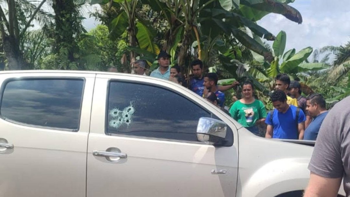 Dos hombres fueron asesinados a tiros en La Manga del Cura, zona rural del cantón El Carmen, norte de Manabí