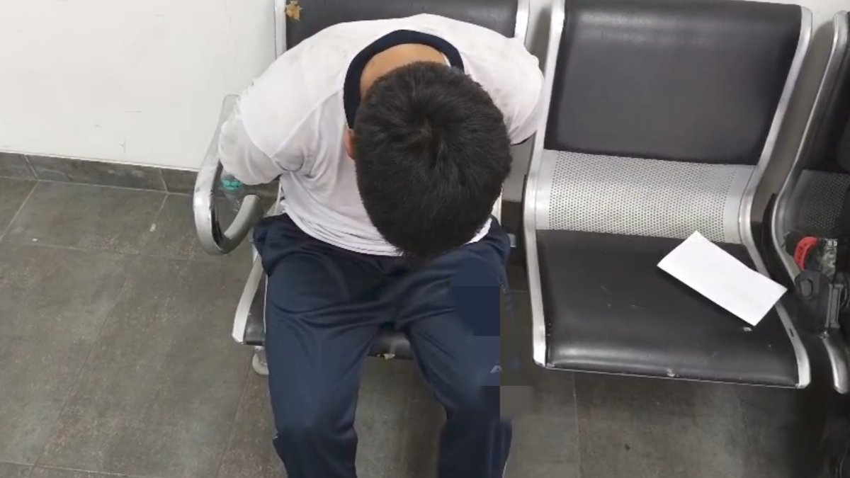 El menor fue presentado ante la autoridad judicial especializada en adolescentes infractores.