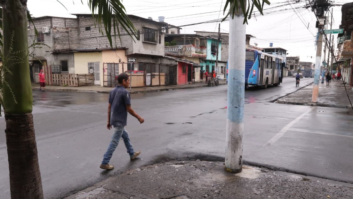 En esta esquina del Suburbio de Guayaquil ocurrió el asesinato.