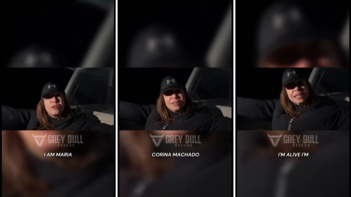 Se revelaron imágenes de la salida de María Corina Machado de Venezuela.