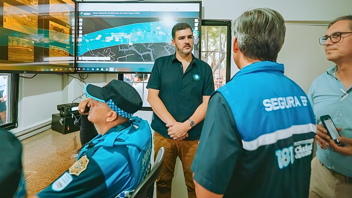 Representantes del Municipio y vecinos del sector participaron en la apertura de la décima Estación de Acción Segura (EAS).