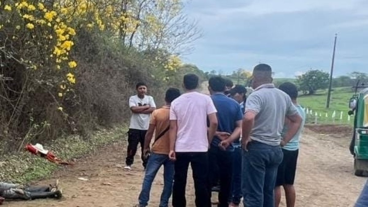 Habitantes del recinto Zamora, en el cantón Pedro Carbo, estaban consternados.