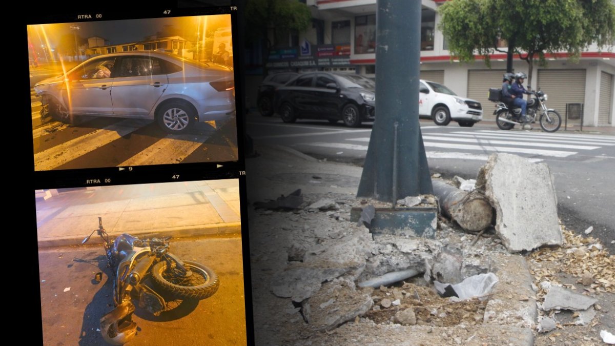 Aquí se registró un choque vehicular que terminó en una balacera.